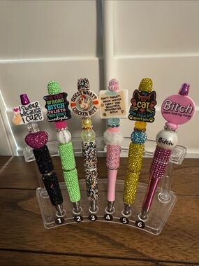 🌟Handemade Bling Swear pens🌟